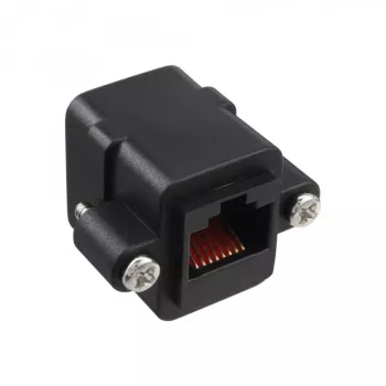 InLine Patchkabel Cat.5e-Kupplung UTP 2x RJ45 Buchse für die Installation