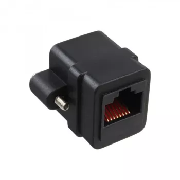 InLine Patchkabel Cat.5e-Kupplung UTP 2x RJ45 Buchse für die Installation