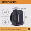 HP Travel 25 Liter 15.6 Blau Laptop-Rucksack Maximale Bildschirmgröße 39,6 cm Gewicht 860 g