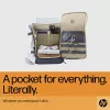 HP Travel 25 Liter 15.6 Blau Laptop-Rucksack Maximale Bildschirmgröße 39,6 cm Gewicht 860 g