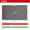 Displex PRIVACY SAFE magnetischer 2-Wege-Sichtschutzfilter für Laptop/Notebook 14'' (16:9)