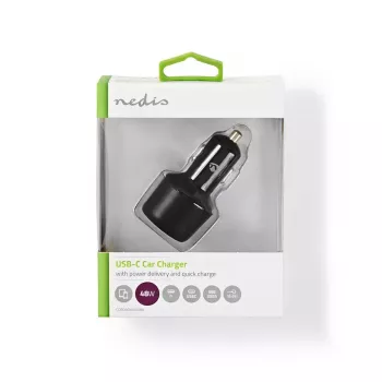 Mobile device charger Nedis CCPD30W100BK Smartphone Schwarz Fast charging