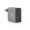 Mobiles Gerät Ladegerät Nedis WCPD45W100BK Universal Schwarz USB Innenbereich