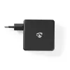 Mobiles Gerät Ladegerät Nedis WCPD45W100BK Universal Schwarz USB Innenbereich