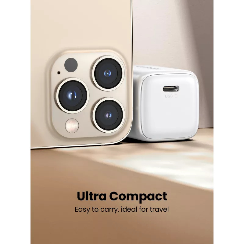 Innenladegerät Ugreen 15324 Universal Weiß AC 1 USB Typ-C Anschluss