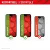Displex Full Cover Screen Protector (10H) für Apple iPhone 15 Plus/15 Pro Max, Eco-Montagerahmen, Vollabdeckung