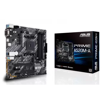 Motherboard ASUS PRIME A520M-A II/CSM AMD A520 Socket AM4 micro ATX
