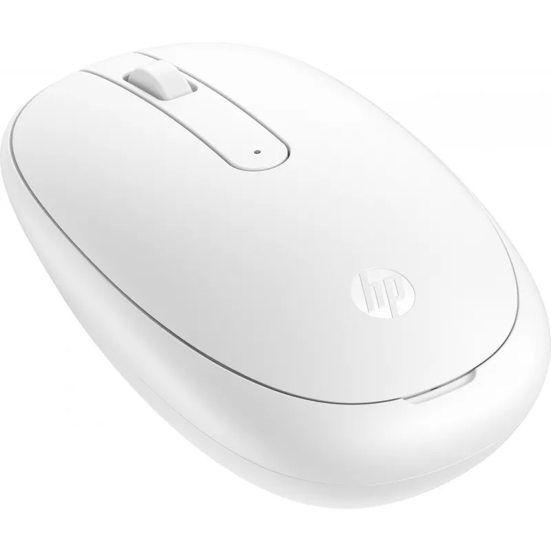 HP 240 Lunar White Bluetooth-Maus, beidhändig, optisch, Bluetooth, 1600 DPI, Weiß