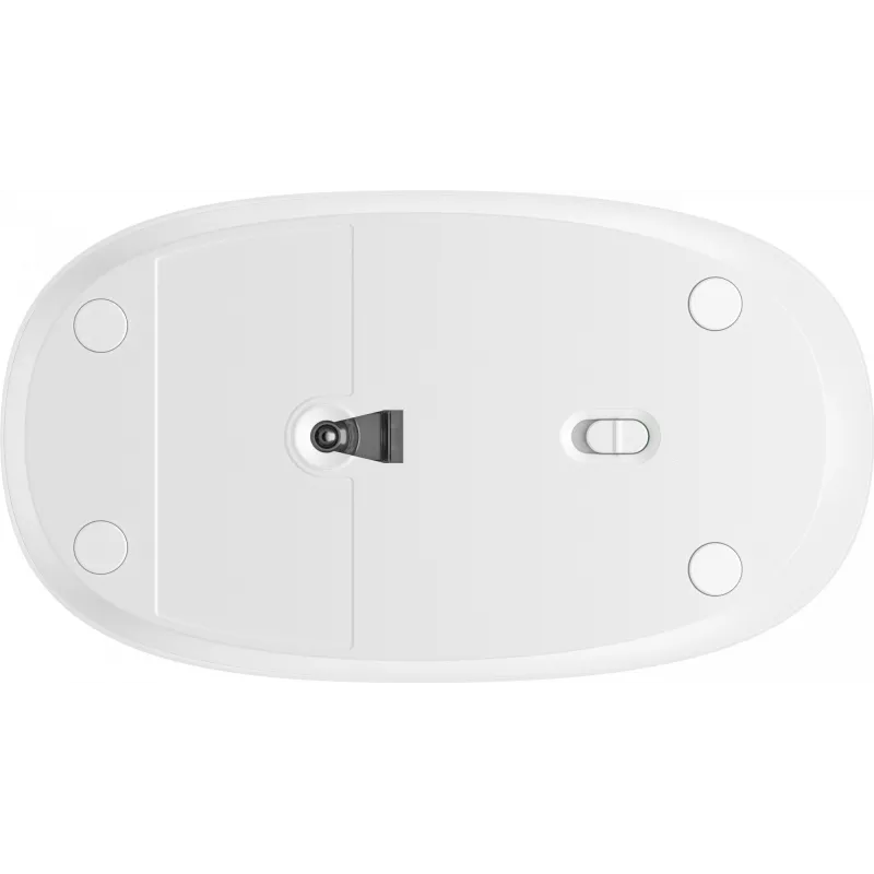 HP 240 Lunar White Bluetooth-Maus, beidhändig, optisch, Bluetooth, 1600 DPI, Weiß