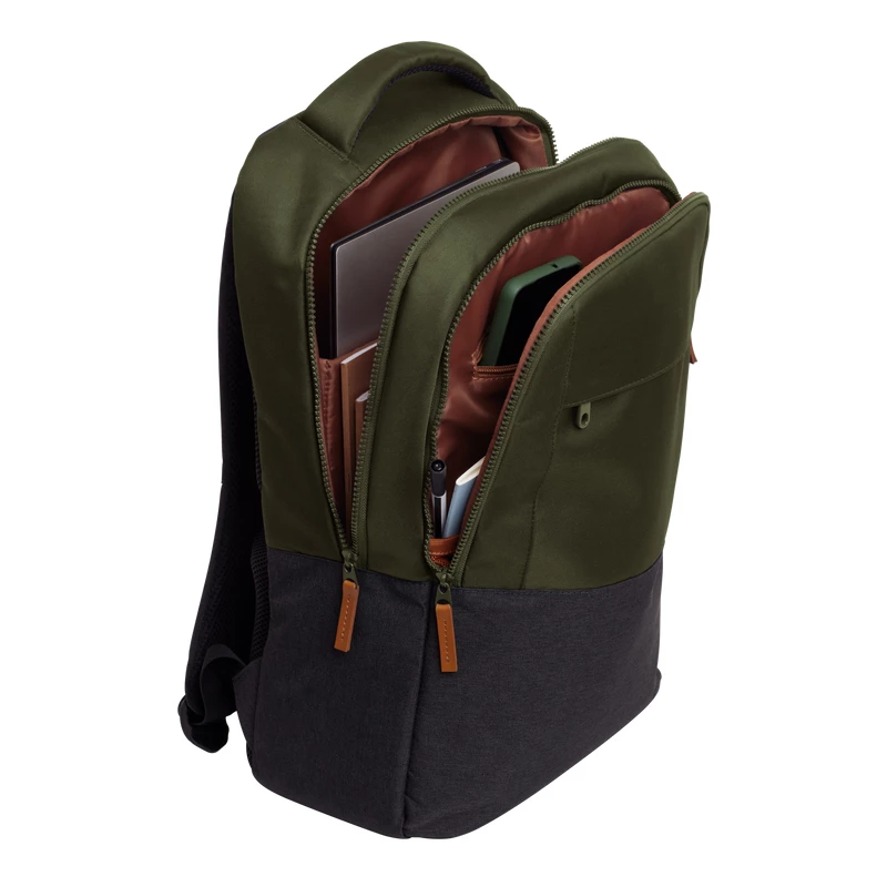 Backpack Trust Lisboa 40,6 cm 16 Zoll Grün 3 Fächer