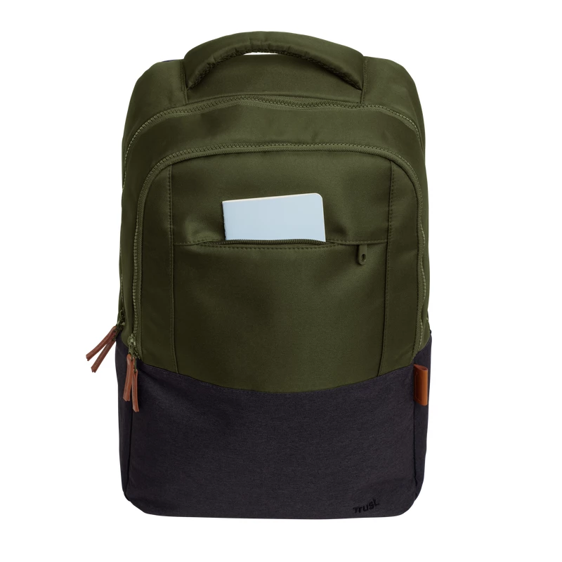 Backpack Trust Lisboa 40,6 cm 16 Zoll Grün 3 Fächer