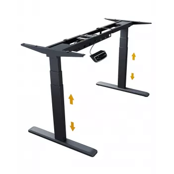 Elektrisch höhenverstellbarer Schreibtisch ICY BOX IB-EW205B-T