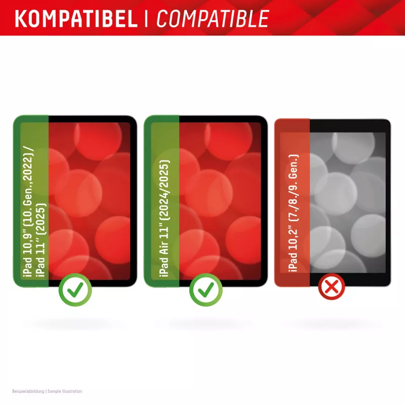 Displex TABLET PAPERSENSE für iPad 10,9 Zoll (10.)/11 Zoll (2025)/Air 11 Zoll (2024/2025), abnehmbare Schreib- oder Zeichenfolie mit Papiergefühl