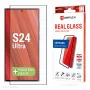 Displex Full Cover Screen Protector (10H) für Samsung Galaxy S24 Ultra, Eco-Montagerahmen, Full Cover