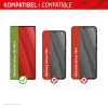 Displex Full Cover Screen Protector (10H) für Samsung Galaxy S24 Ultra, Eco-Montagerahmen, Full Cover