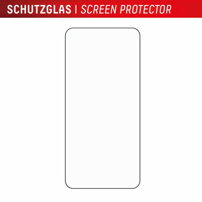 Displex Full Cover Screen Protector (10H) für Samsung Galaxy S24/S25, Eco-Montagerahmen, Vollabdeckung