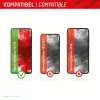 Displex Displayschutzfolie + Hülle für Samsung Galaxy S23 FE, Eco-Montagerahmen, kratzfest