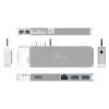 USB Hub j5create JCD395 4K60 Elite Pro Wired USB4 mit MagSafe Kit