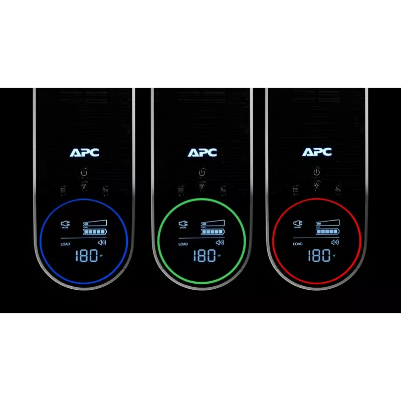 APC Back-UPS Pro BGM2200B-GR - 2200VA/1320W, 4x Schuko & 2x C13 Steckdosen, 3x USB-Ladegerät, USB-Datenanschluss