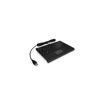 KeySonic ACK-3410 (DE) Tastatur Office USB QWERTZ Deutsch Schwarz