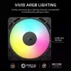Lüfter Corsair RS120 ARGB Computergehäuse 12 cm Schwarz