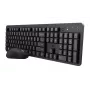 Trust Ody II Tastatur Maus enthalten Büro RF Wireless QWERTZ Deutsch Schwarz