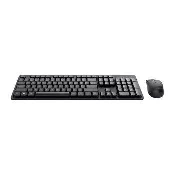 Trust Ody II Tastatur Maus enthalten Büro RF Wireless QWERTZ Deutsch Schwarz