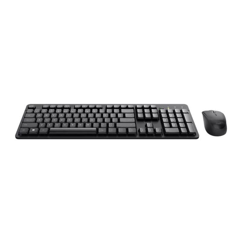 Trust Ody II Tastatur Maus enthalten Büro RF Wireless QWERTZ Deutsch Schwarz