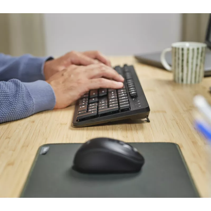Trust Ody II Tastatur Maus enthalten Büro RF Wireless QWERTZ Deutsch Schwarz
