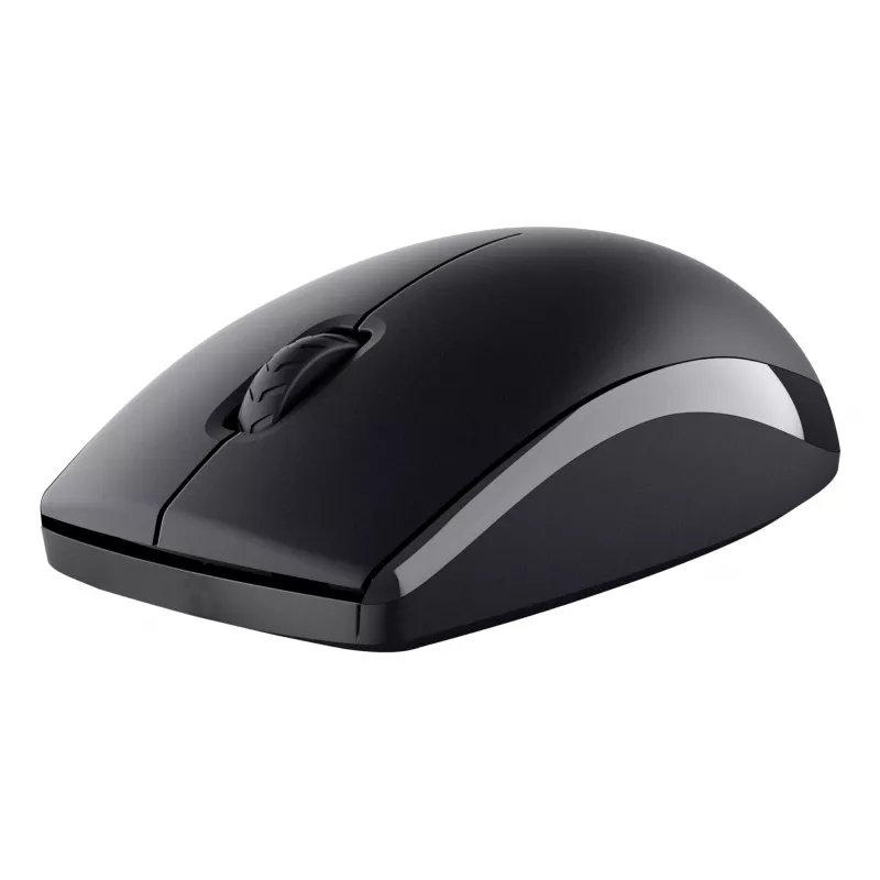 Trust Primo Tastatur Maus inklusive Office RF Wireless QWERTZ Deutsch Schwarz