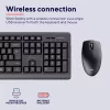 Trust Primo Tastatur Maus inklusive Office RF Wireless QWERTZ Deutsch Schwarz
