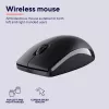 Trust Primo Tastatur Maus inklusive Office RF Wireless QWERTZ Deutsch Schwarz