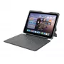 ASTAR DEQSTER Smart Rugged Touch Plus Tastatur für iPad 10,9 Zoll — QWERTZ Deutsch, Mechanische Schalter, Smart Connector Docking, Grau