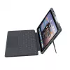 ASTAR DEQSTER Smart Rugged Touch Plus Tastatur für iPad 10,9 Zoll — QWERTZ Deutsch, Mechanische Schalter, Smart Connector Docking, Grau