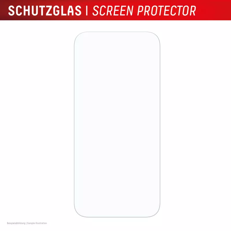 Displex Displayschutzfolie (10H) für Apple iPhone 16 Pro Max, Eco-Montagerahmen, kratzfest
