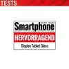 Displex Tablet Glass (9H) für Samsung Galaxy Tab S6 Lite, Eco Montagerahmen, unzerbrechlich, ultradünn, unsichtbar