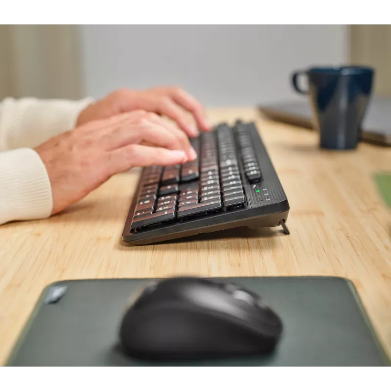 Trust Ody II Tastatur Office RF Wireless QWERTZ Deutsch Schwarz