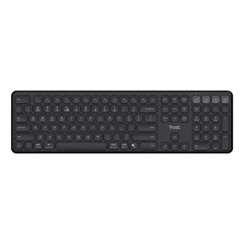 Trust Vaiya Tastatur Home/Office RF Wireless + Bluetooth QWERTZ Deutsch Schwarz
