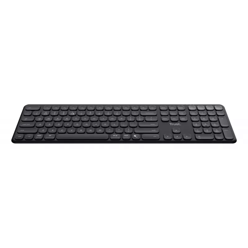 Trust Vaiya Tastatur Home/Office RF Wireless + Bluetooth QWERTZ Deutsch Schwarz