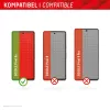 Displex Displayschutzfolie (10H) für Google Pixel 8a, Eco-Montagerahmen, kratzfest