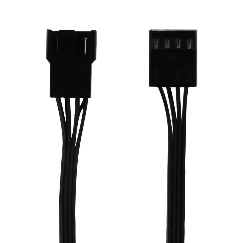PWM-Sharing-Kabel Arctic PST-Kabel Rev. 2 für 4 PWM-Lüfter, 4-Pin-PWM-Anschlüsse, Schwarz