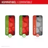 Displex Displayschutzfolie + Case für Apple iPhone 16e/17e, Eco-Montagerahmen, kratzfest