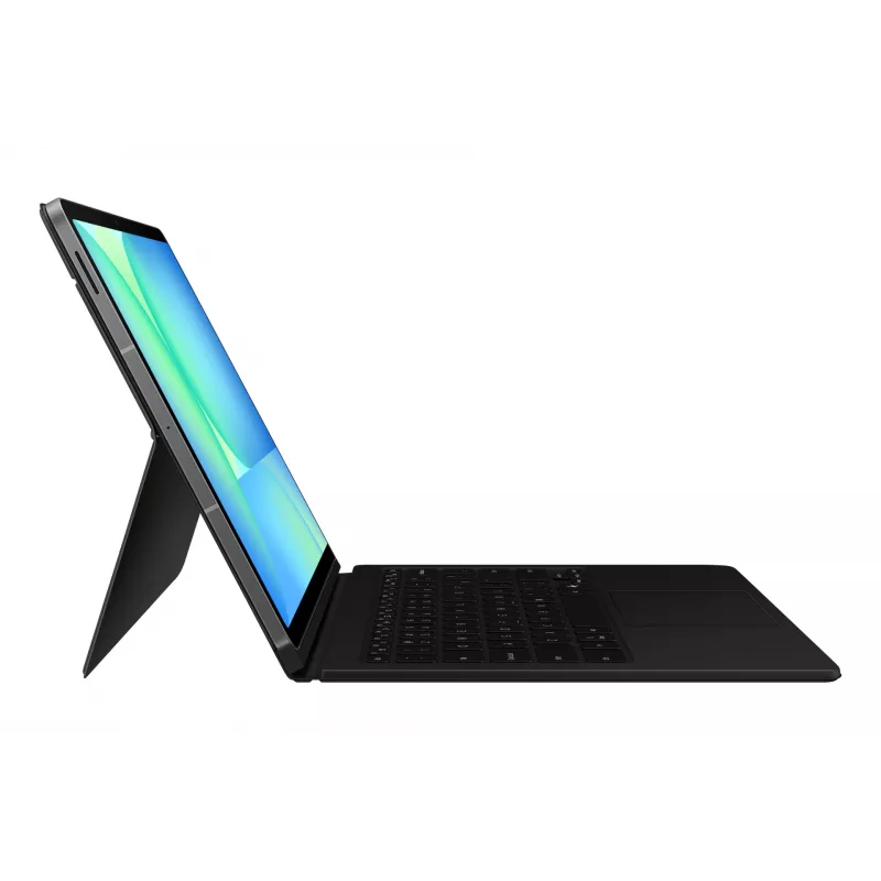 Tastatur Samsung EF-DX625 QWERTZ Deutsch Pogo Pin Schwarz
