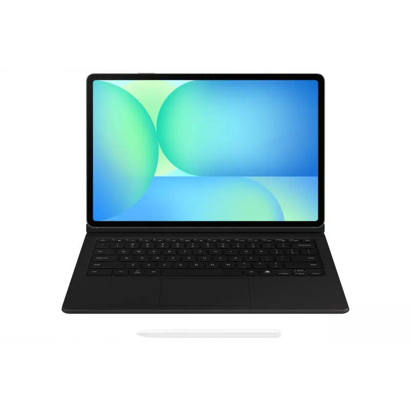 Tastatur Samsung EF-DX625 QWERTZ Deutsch Pogo Pin Schwarz