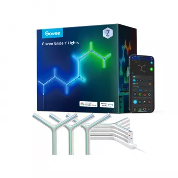 Govee Glide RGBIC Y Lights Smarte Wandleuchte Wi-Fi/Bluetooth 72 W