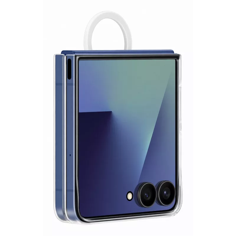 Schutzhülle für Samsung Galaxy Z Flip7 von Samsung — Klar, Modell EF-QF766CTEGWW
