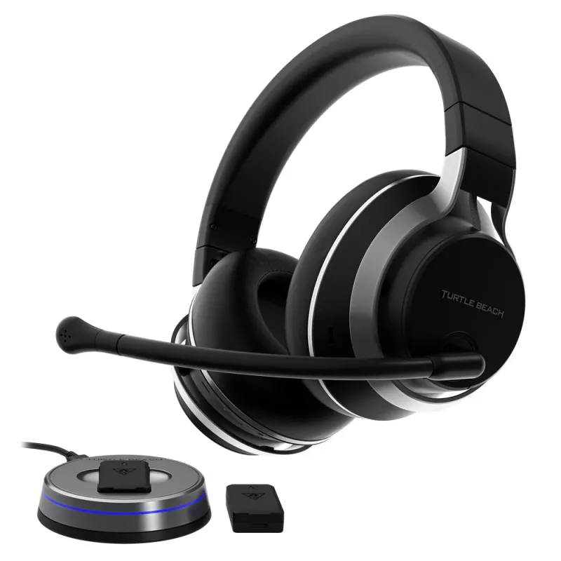 Turtle Beach Stealth Pro Multiplatform Wireless Active Noise-Cancelling Bluetooth Gaming Headset für PS5, PS4, PC