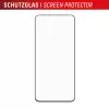 Displex Premium Displayschutzfolie (Full Cover, 10H) für Samsung Galaxy S25 FE/S24 FE, Eco Montagerahmen, Full Cover