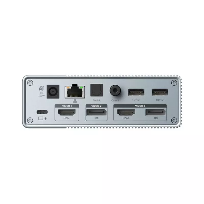 Targus HDG215-EUZ Schnittstellen-Hub USB 3.2 Gen 2 (3.1 Gen 2) Type-C Silber