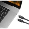Thunderbolt-Kabel OWC OWCCBLTB4C2.0M 2m 40 Gbit/s Schwarz